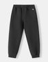Kids Embroidered Mushroom Fleece Jogger Sweatpants