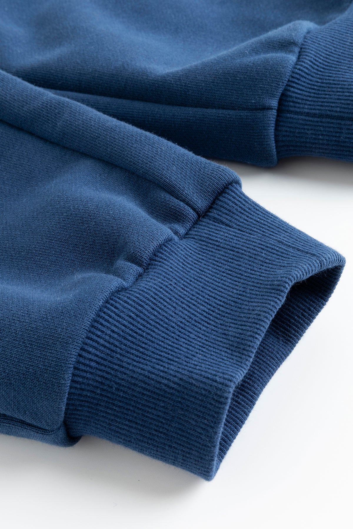 Kids Quilted Pocket Logo Embroidered Fleece Sweatpants