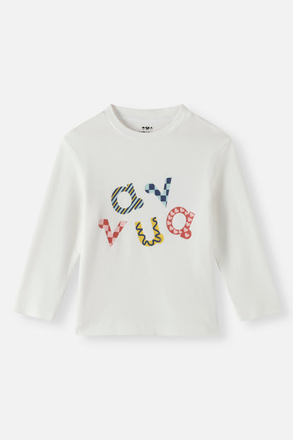 Kids Graphic Logo Long Sleeve T-Shirt