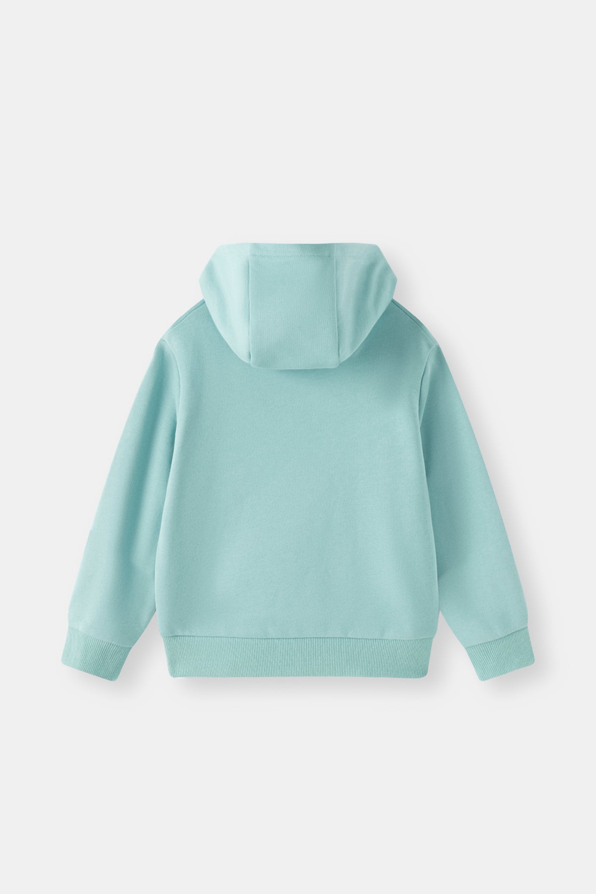 Kids Floral Embroidered Fleece Pullover Hoodie
