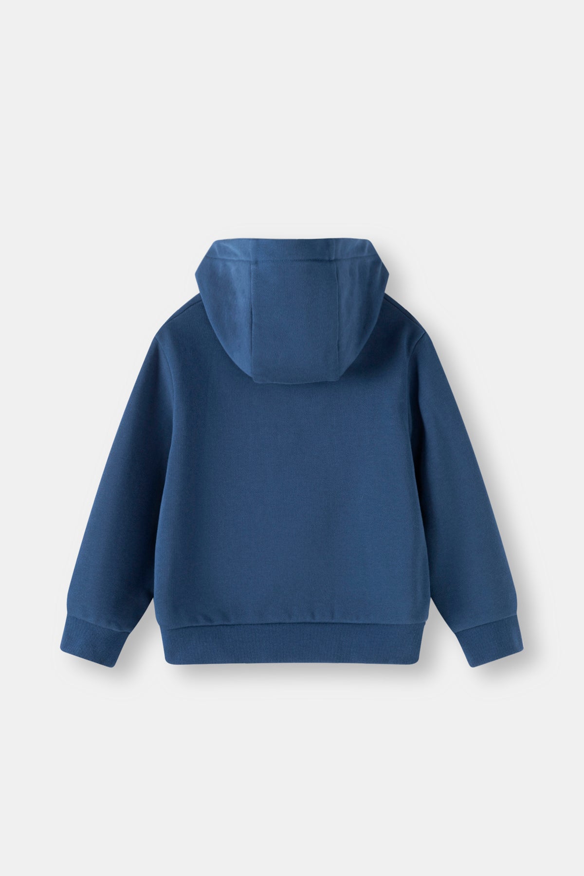 Kids Floral Embroidered Fleece Pullover Hoodie