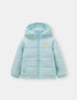 Kids Embroidered Cloud Hooded Down Jacket
