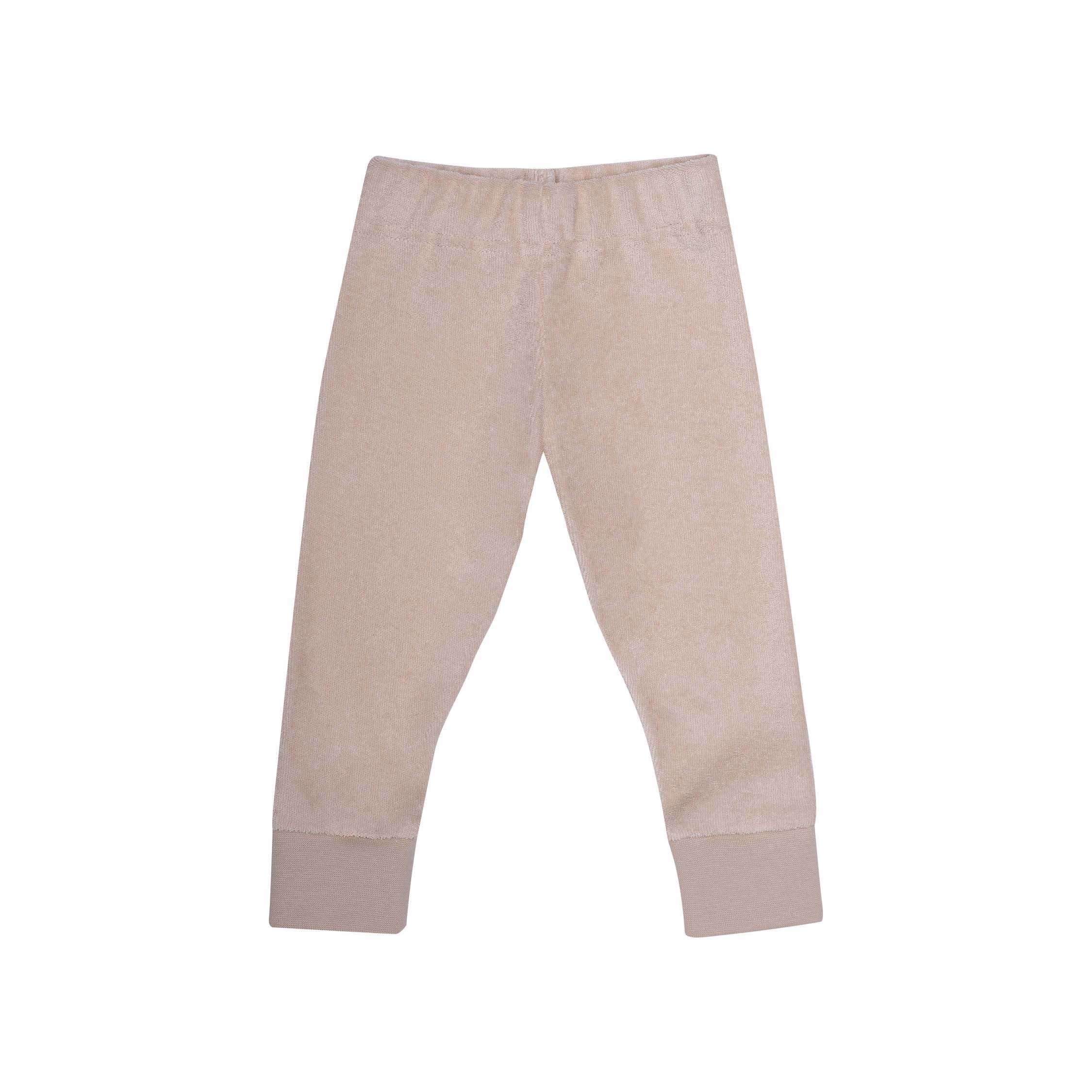 Wooly Organic Wooly Organic - Baby Terry Leggings (Peach) Pants