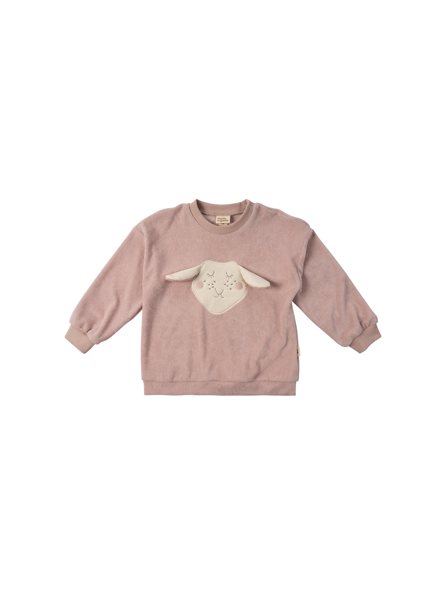 Terry Oversized Sweater With Sheep (GOTS)