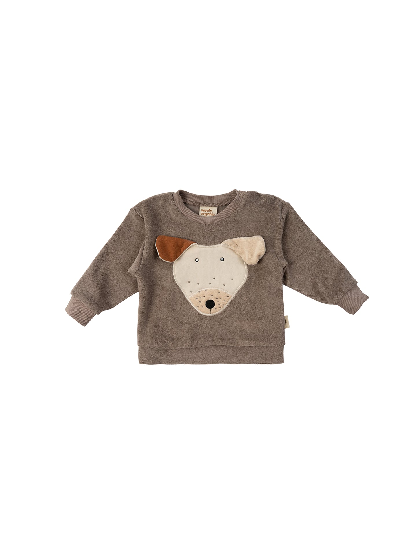 Embroidered Terry Sweater (GOTS)