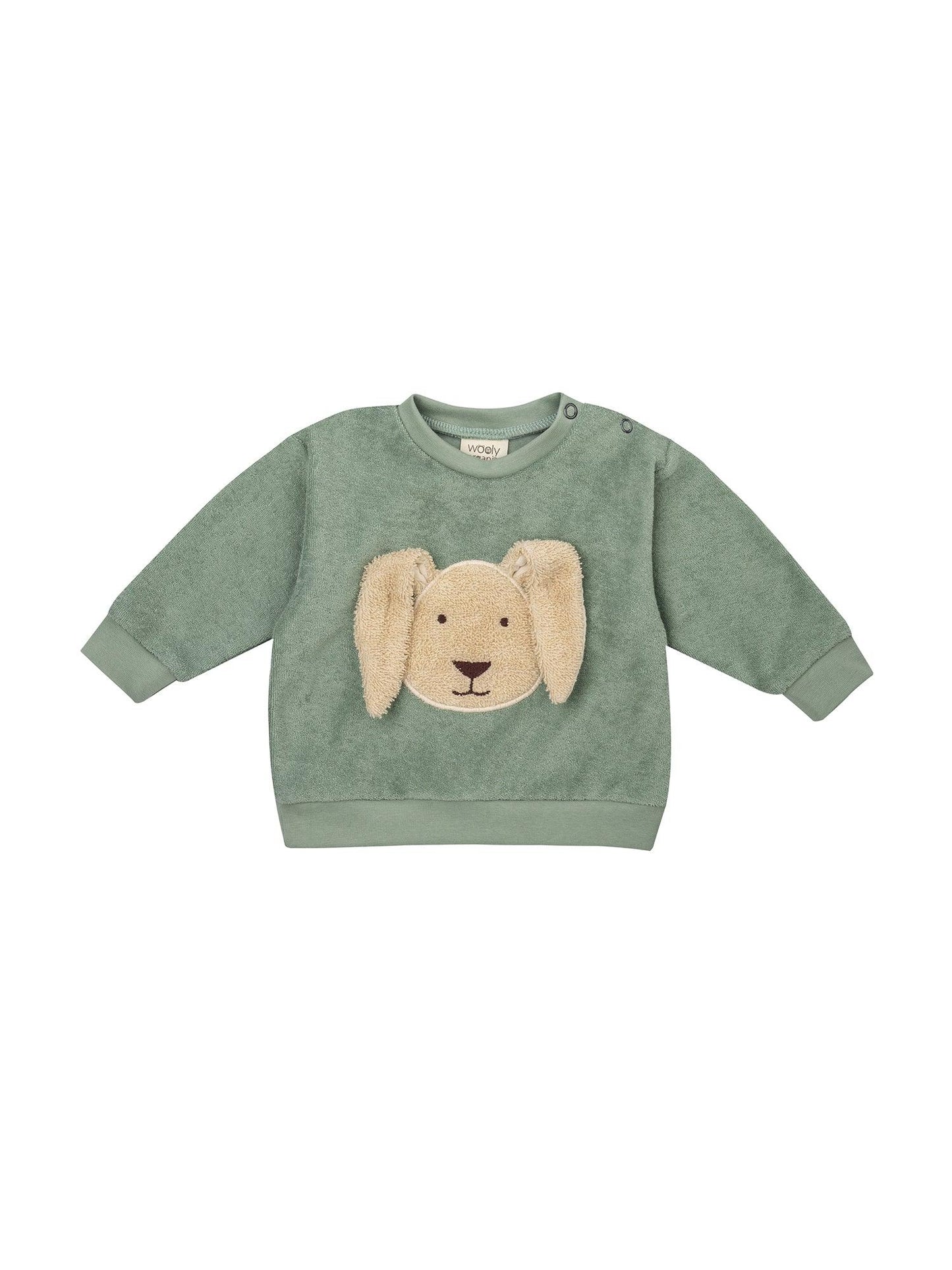 Terry Sweater With Bunny