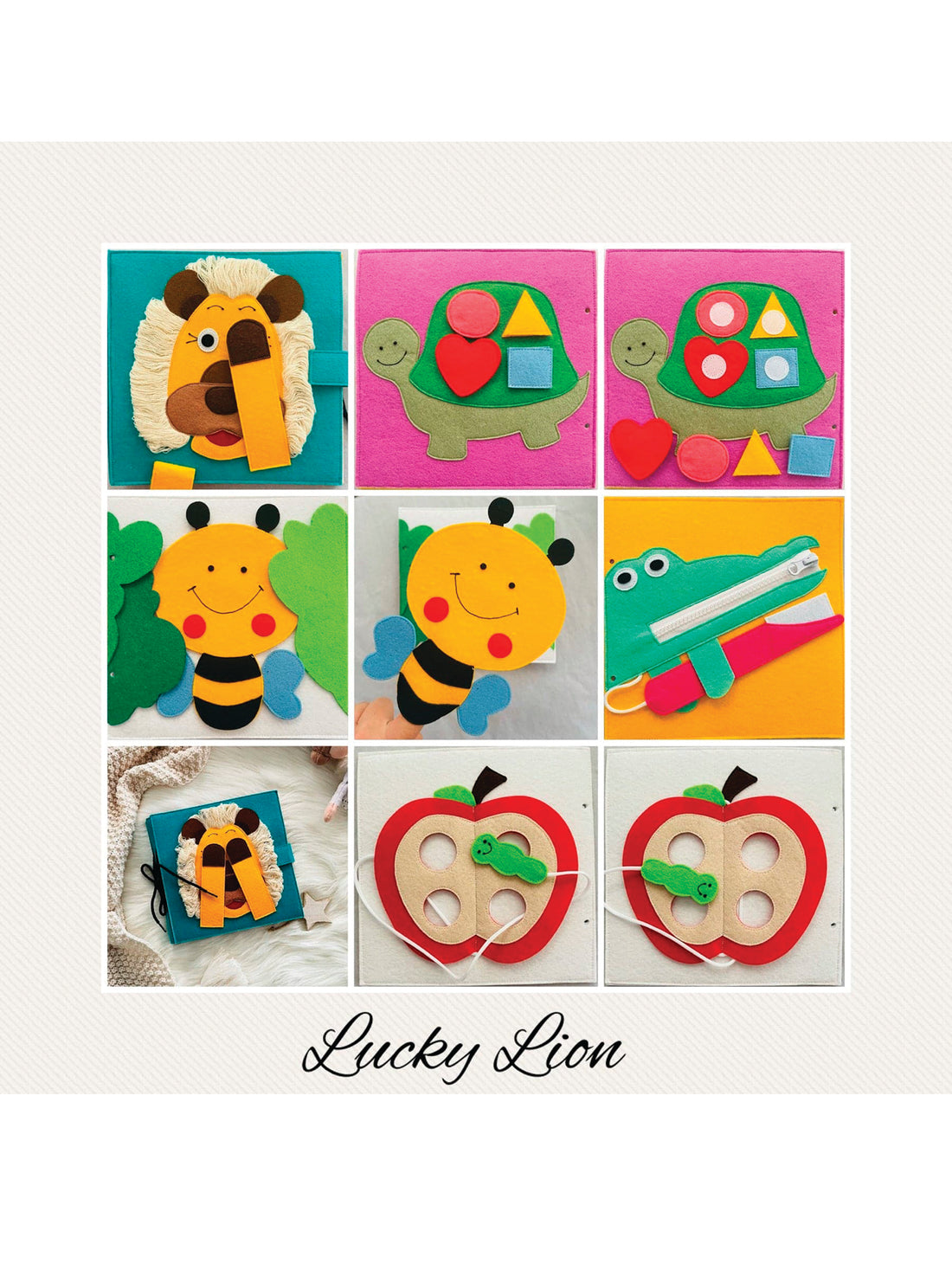 Lucky Lion Baby and Toddler Book