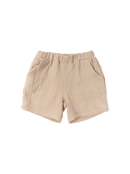 Muslin Kids Shorts (GOTS)