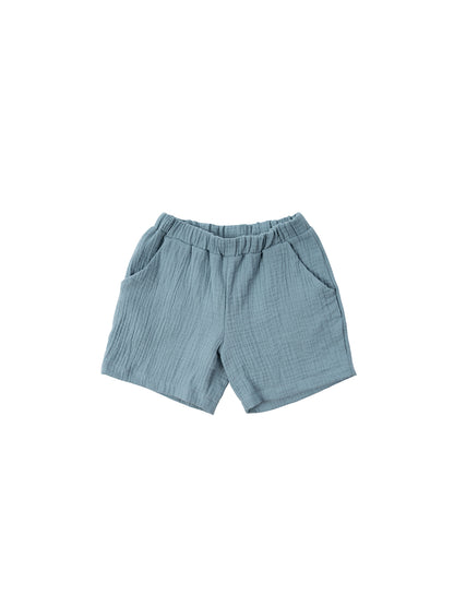 Muslin Kids Shorts (GOTS)