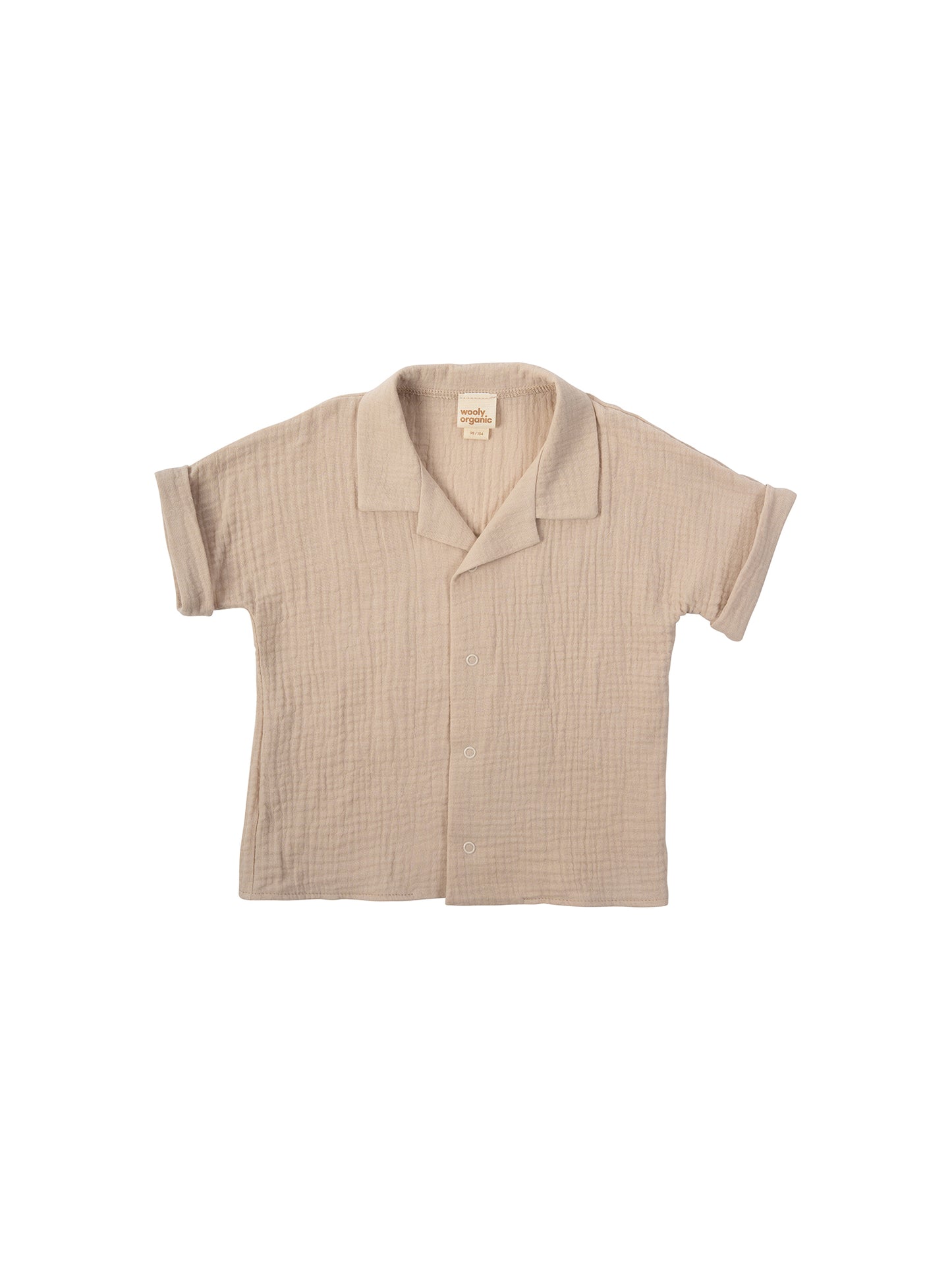 Muslin Kids Shirt (GOTS)