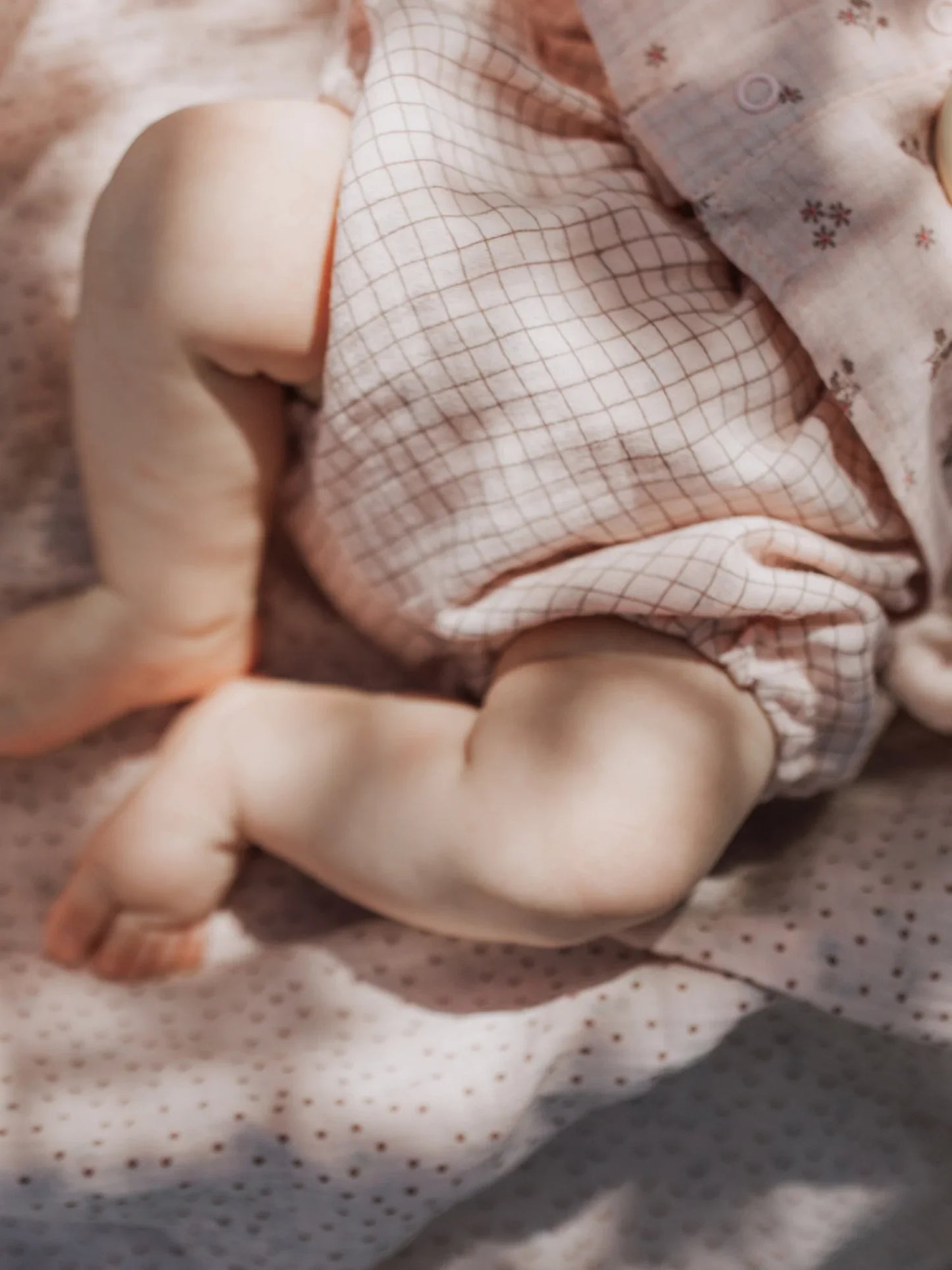 Floral Muslin Blouse & Bloomers Set