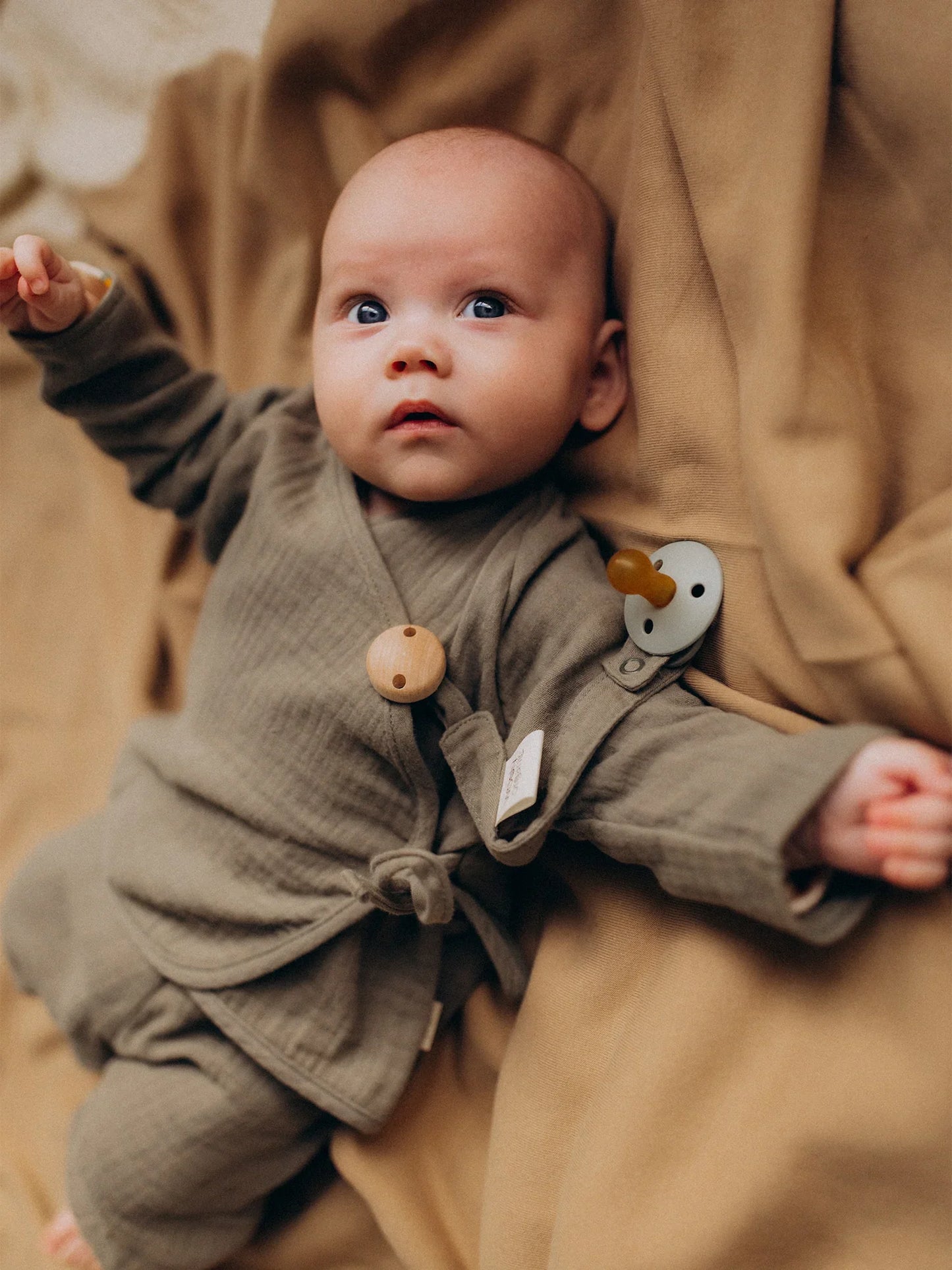Muslin Wrap Jacket (GOTS)