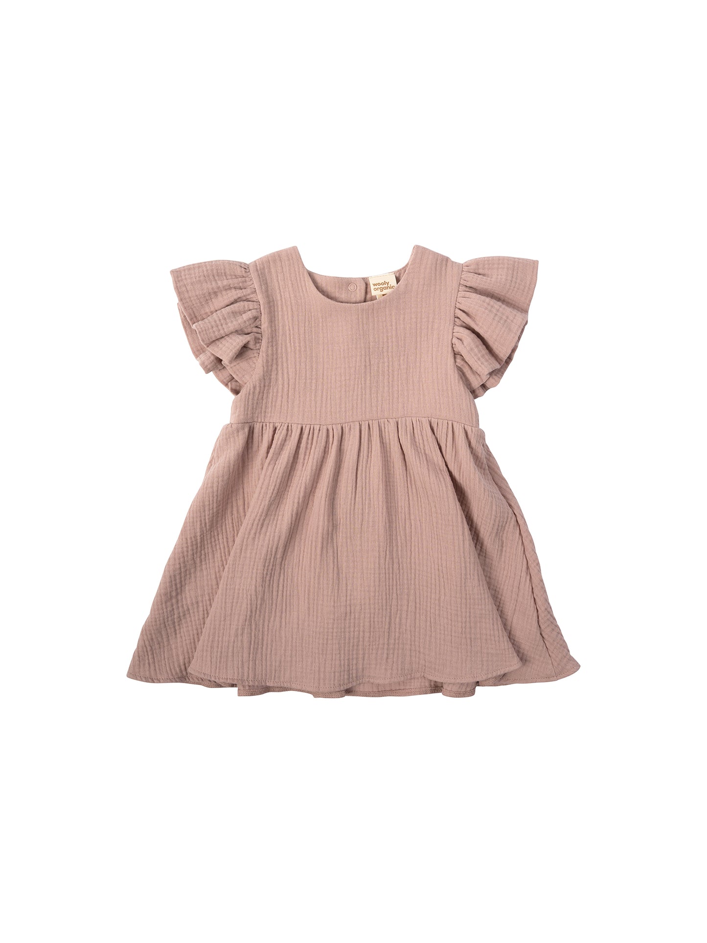 Muslin Dress With Wings (GOTS)