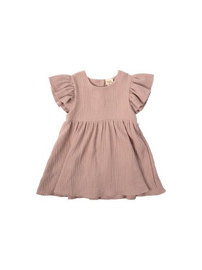 Muslin Dress With Wings (GOTS)