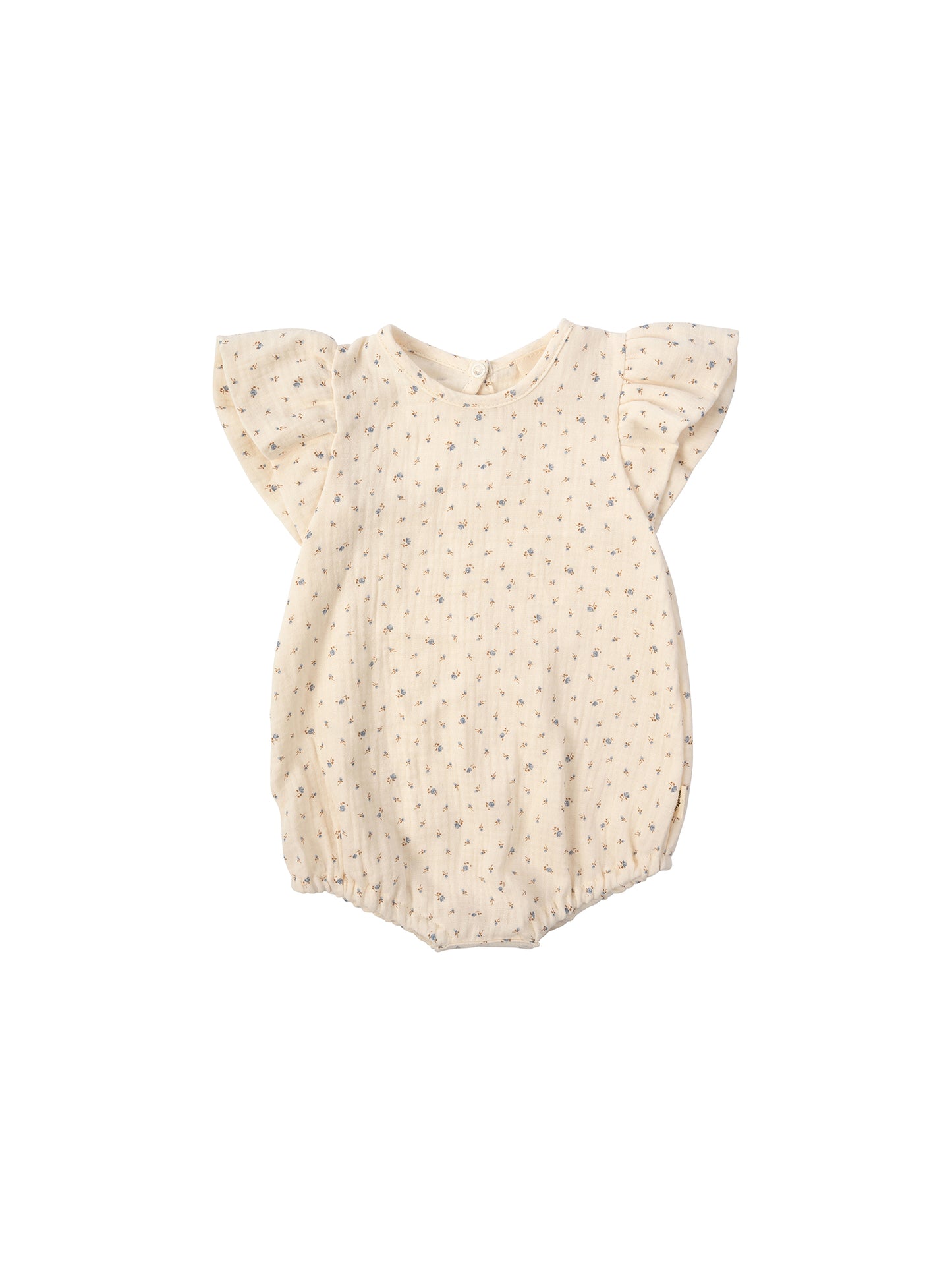 Muslin Romper With Wings (GOTS)