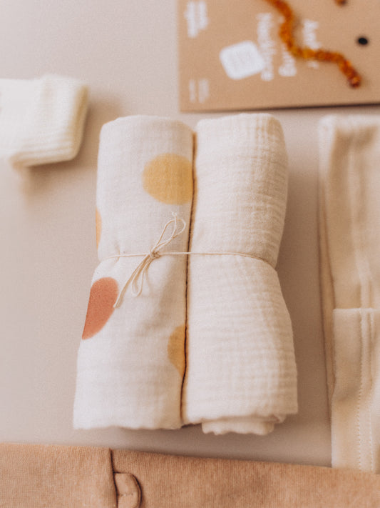 Muslin Cloth 2 Pack (GOTS)