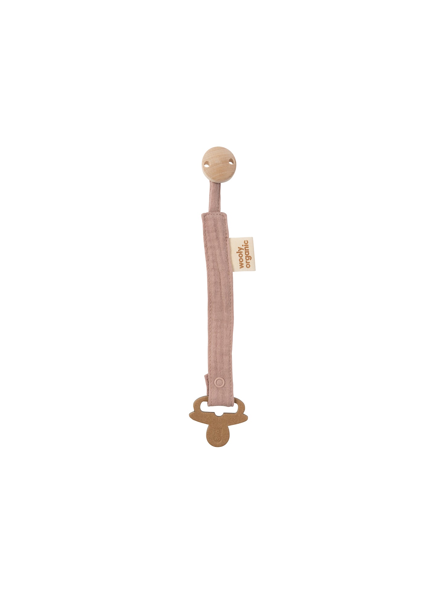Muslin Pacifier Clip (GOTS)