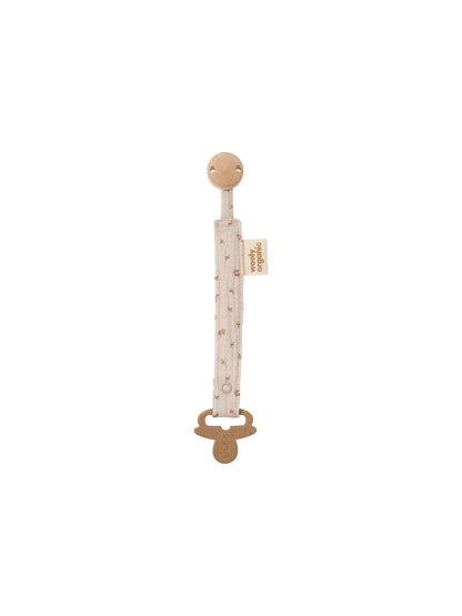Muslin Pacifier Clip (GOTS)