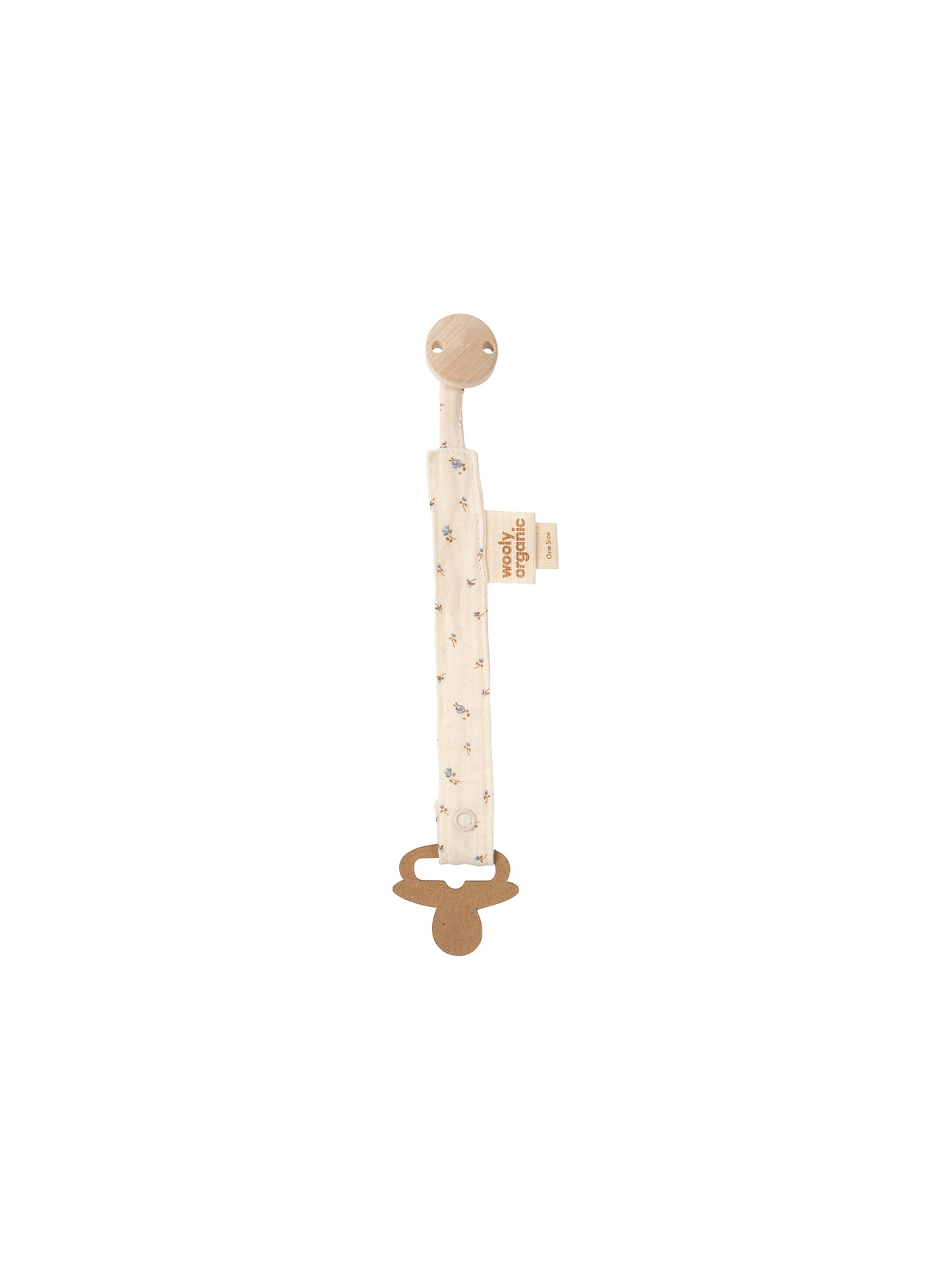 Muslin Pacifier Clip (GOTS)
