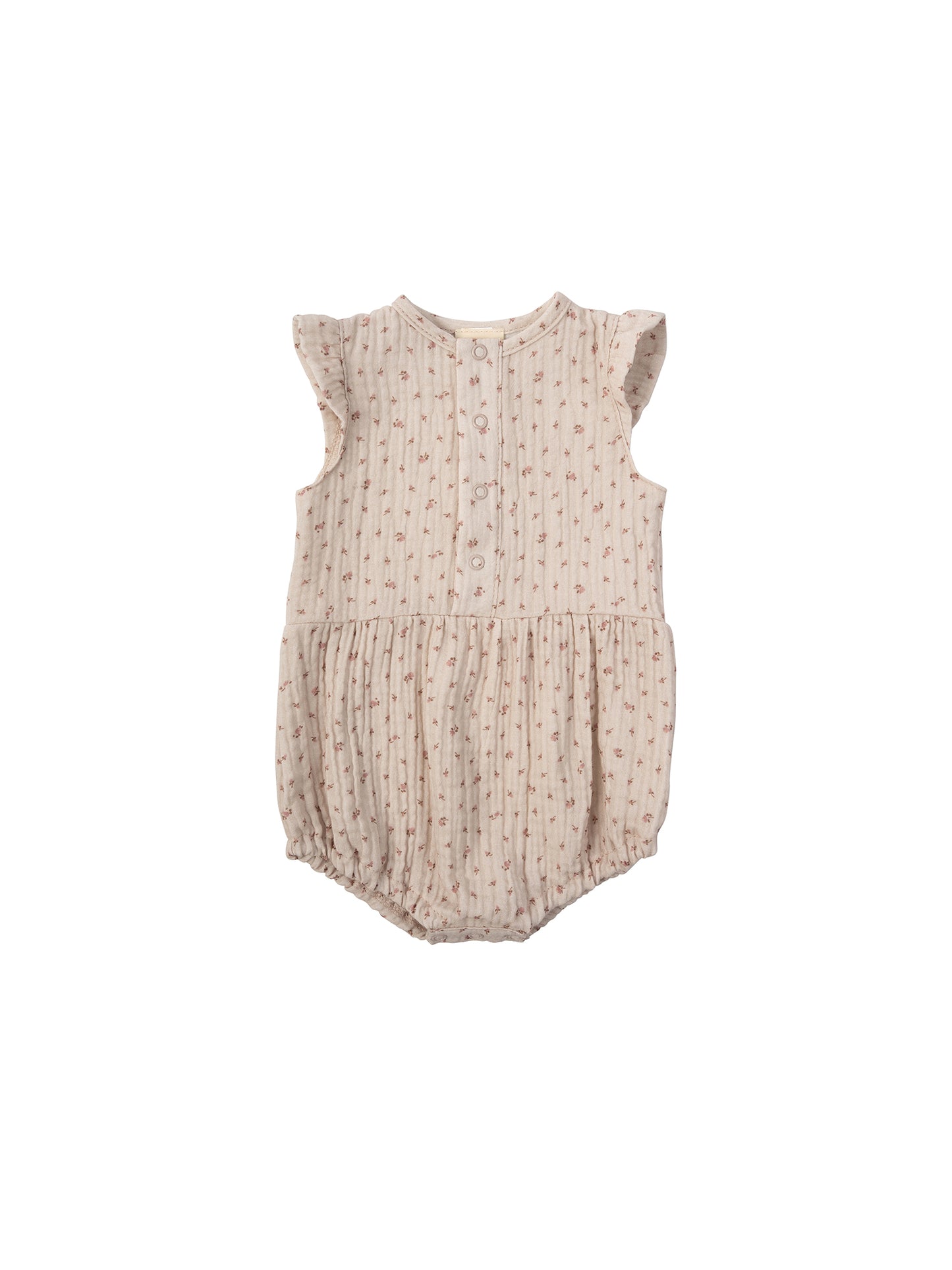 Muslin Romper With Wings (GOTS)