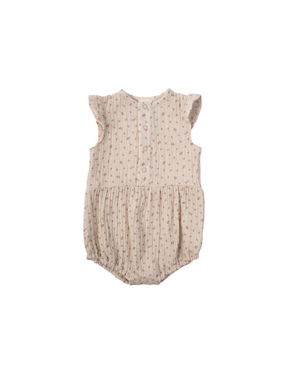 Muslin Romper With Wings (GOTS)