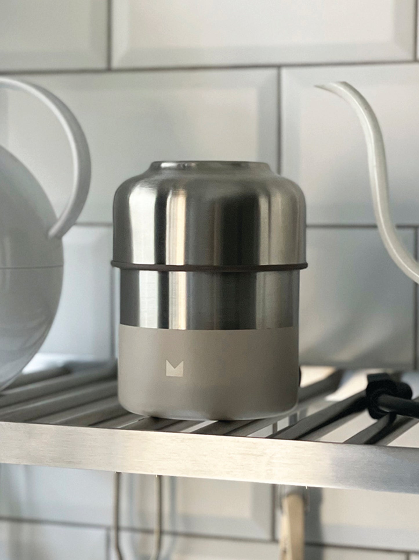 Lily Thermal Food Jar- Cocoa + Cream