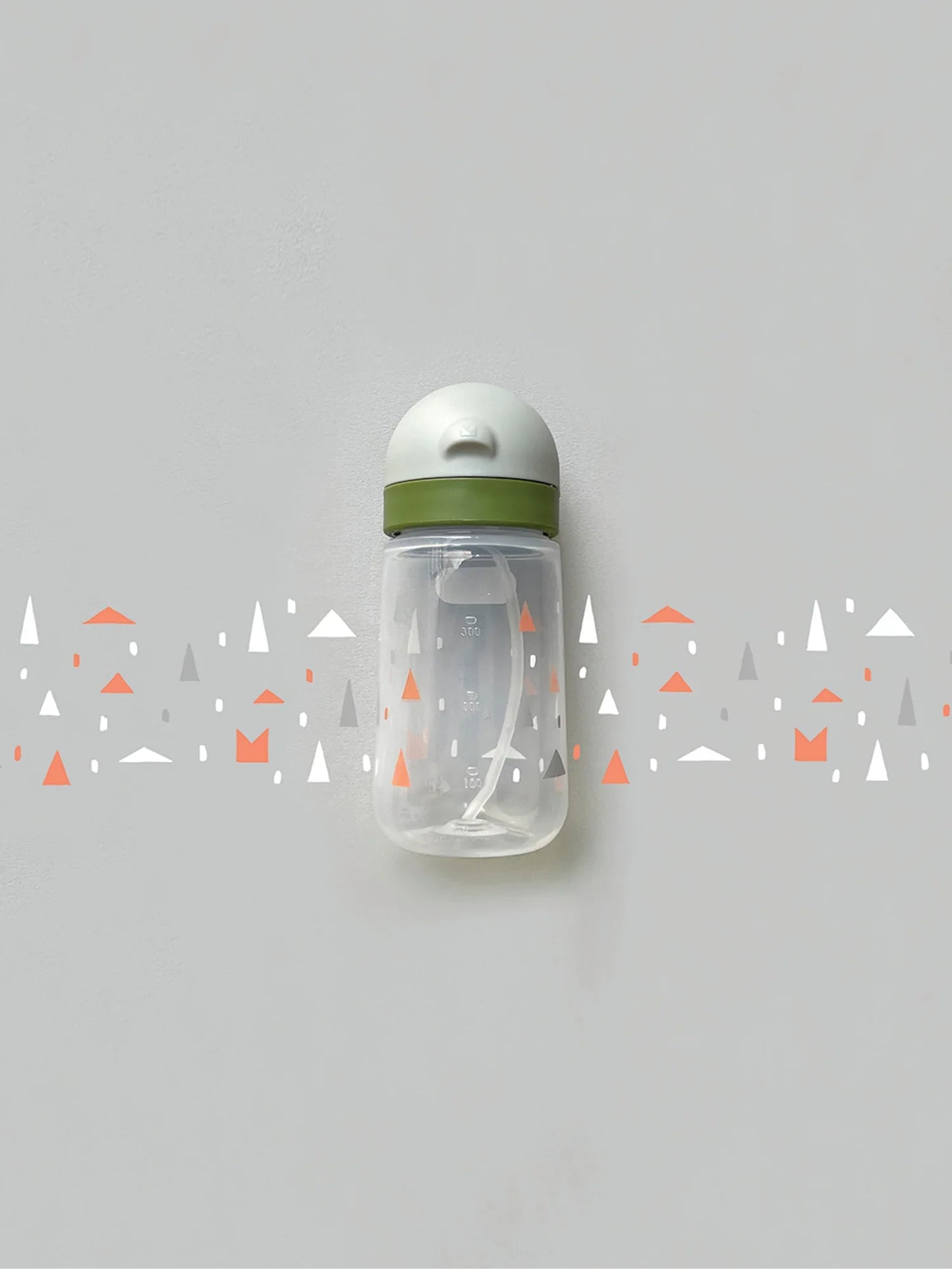 Matt Kid Straw Bottle- Elephant & Army + Forest