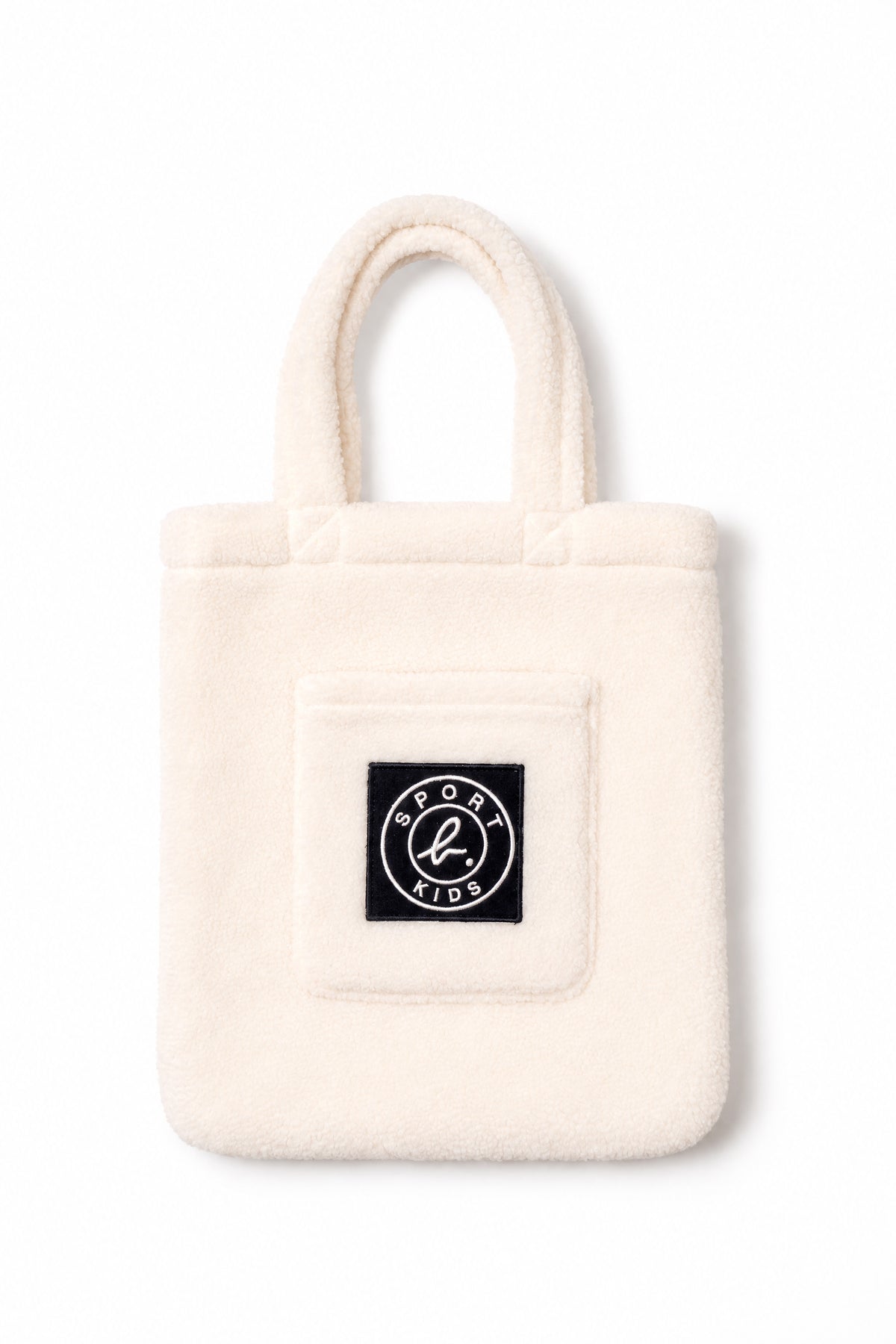 Kids Plush Sherpa Fleece Dino Tote Bag