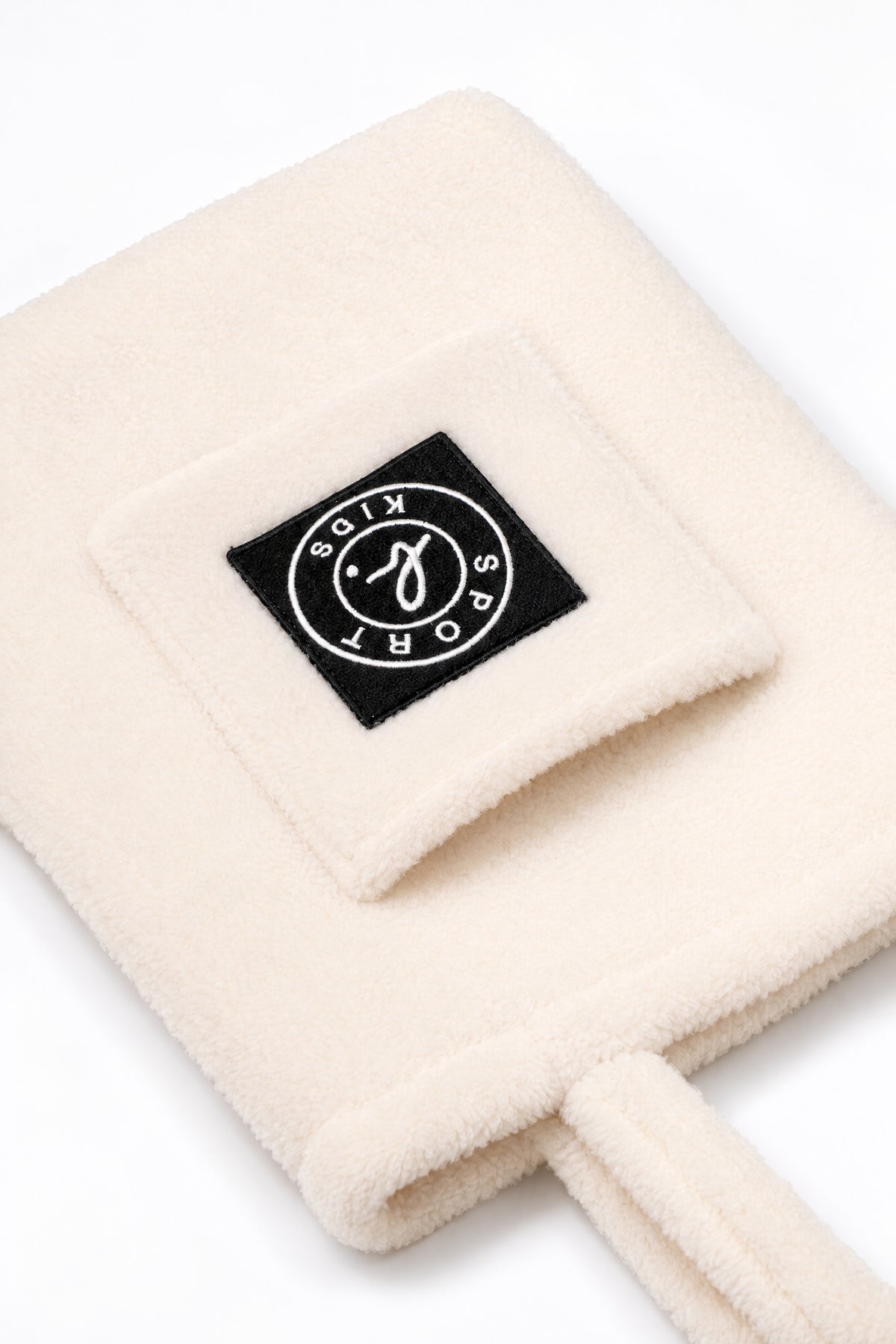 Kids Plush Sherpa Fleece Dino Tote Bag