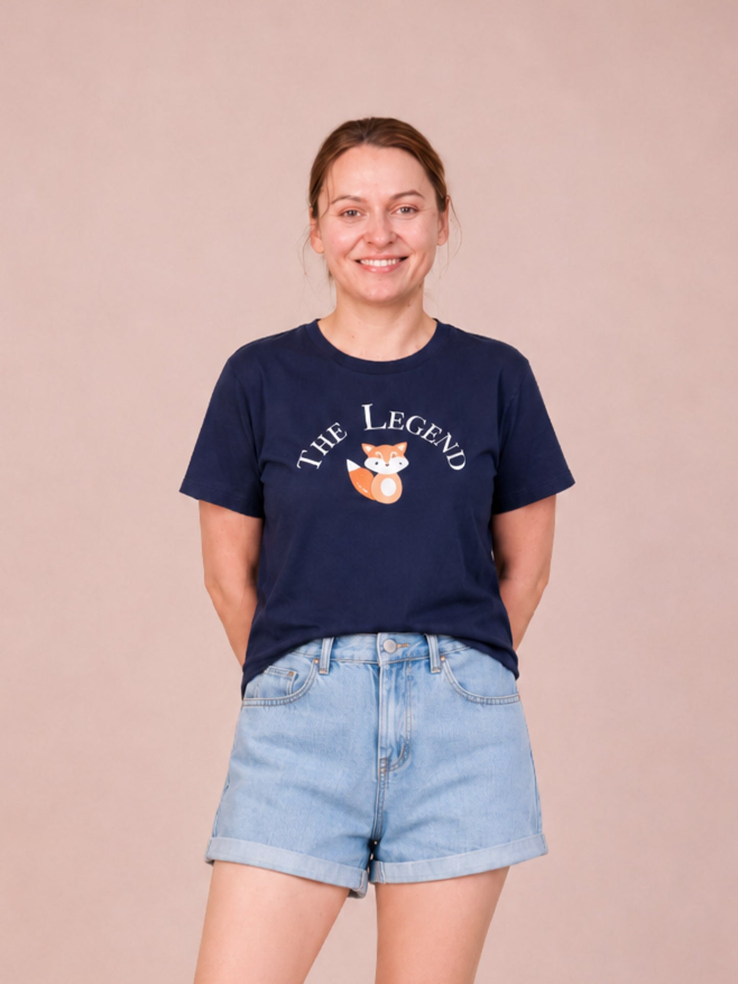 Adult “The Legend” Fox Graphic Family Tee