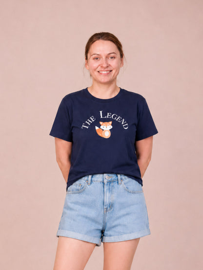 Adult “The Legend” Fox Graphic Family Tee