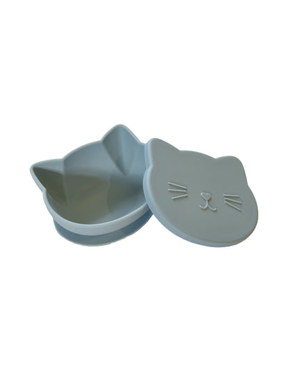 Silicone Cat Bowl With Lid