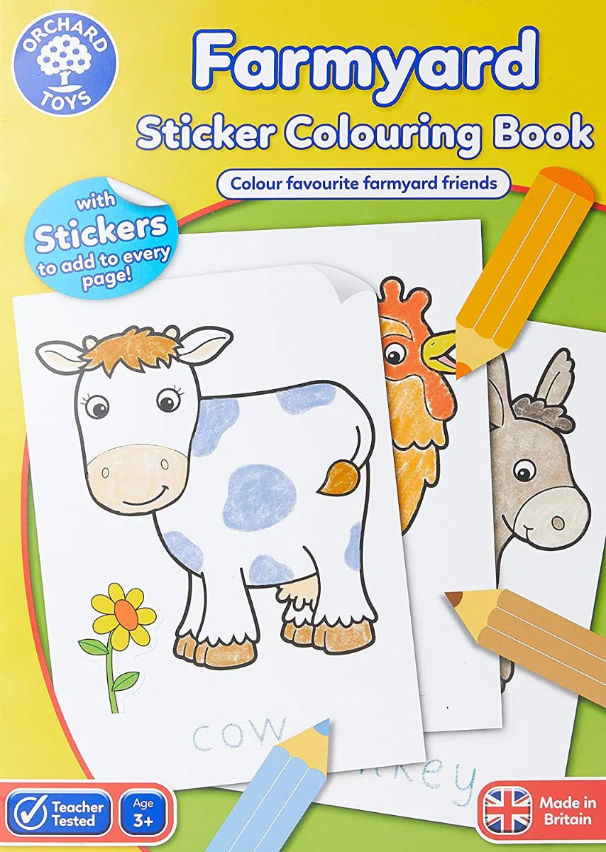 Orchard Toys Orchard Toys â€“ Farmyard Colouring Book Book