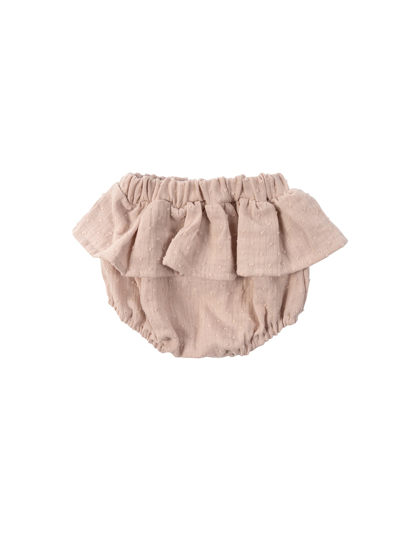 Muslin Dress With Ruffles (GOTS)