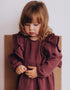 Muslin Longsleeve Dress With Ruffles (GOTS)