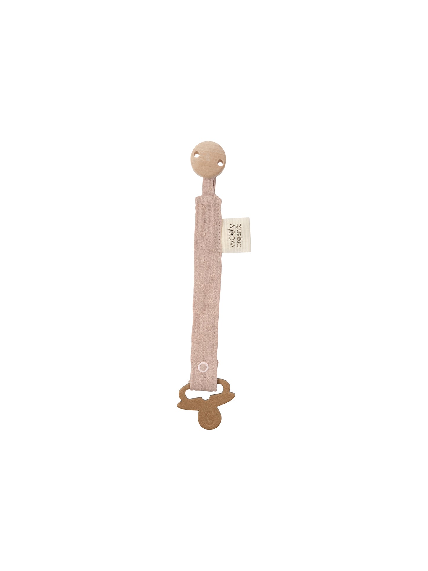 Muslin Pacifier Clip (GOTS)