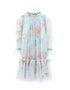 Pompadour Garden Long Sleeve Kid Dress