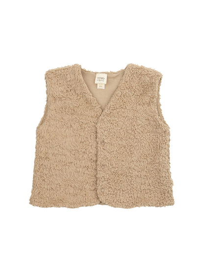 Oversized Plush Vest (GOTS)
