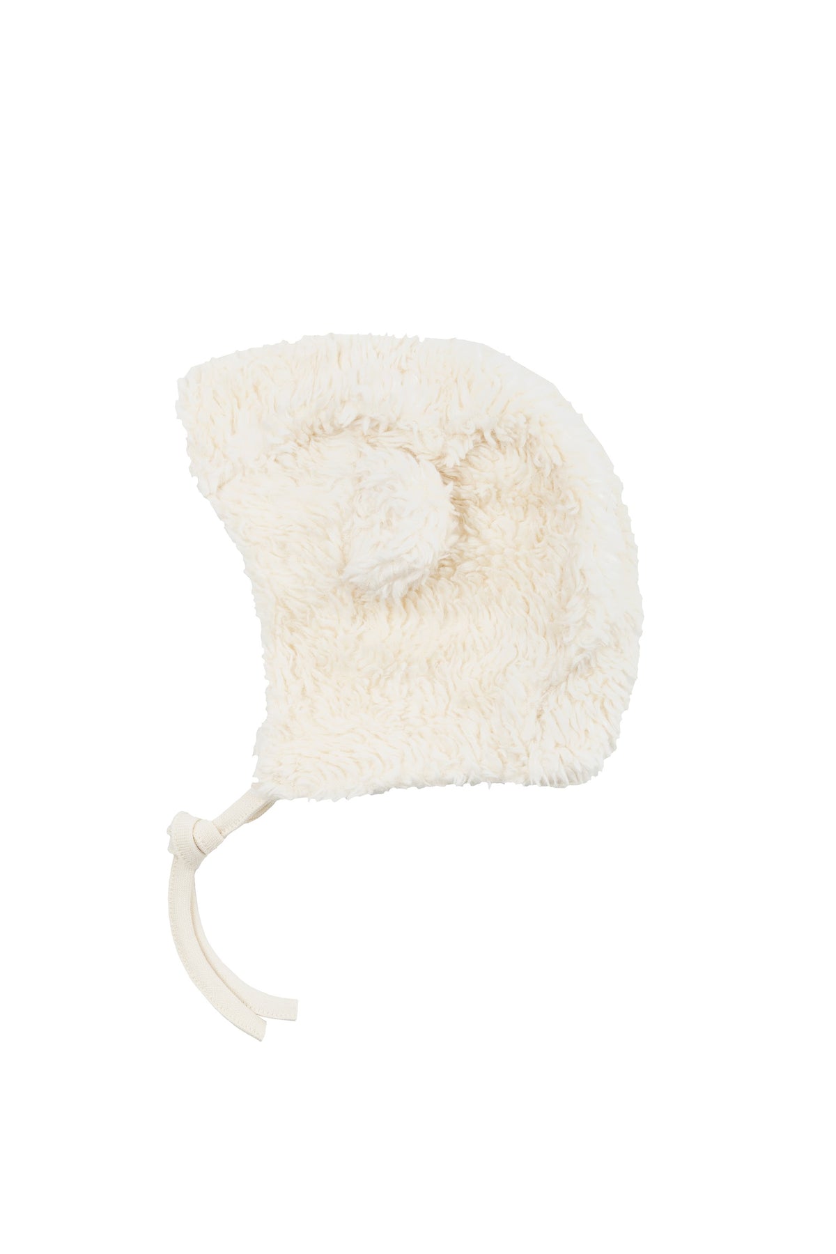 Plush Hat with Teddy Ears with Merino Wool Lining