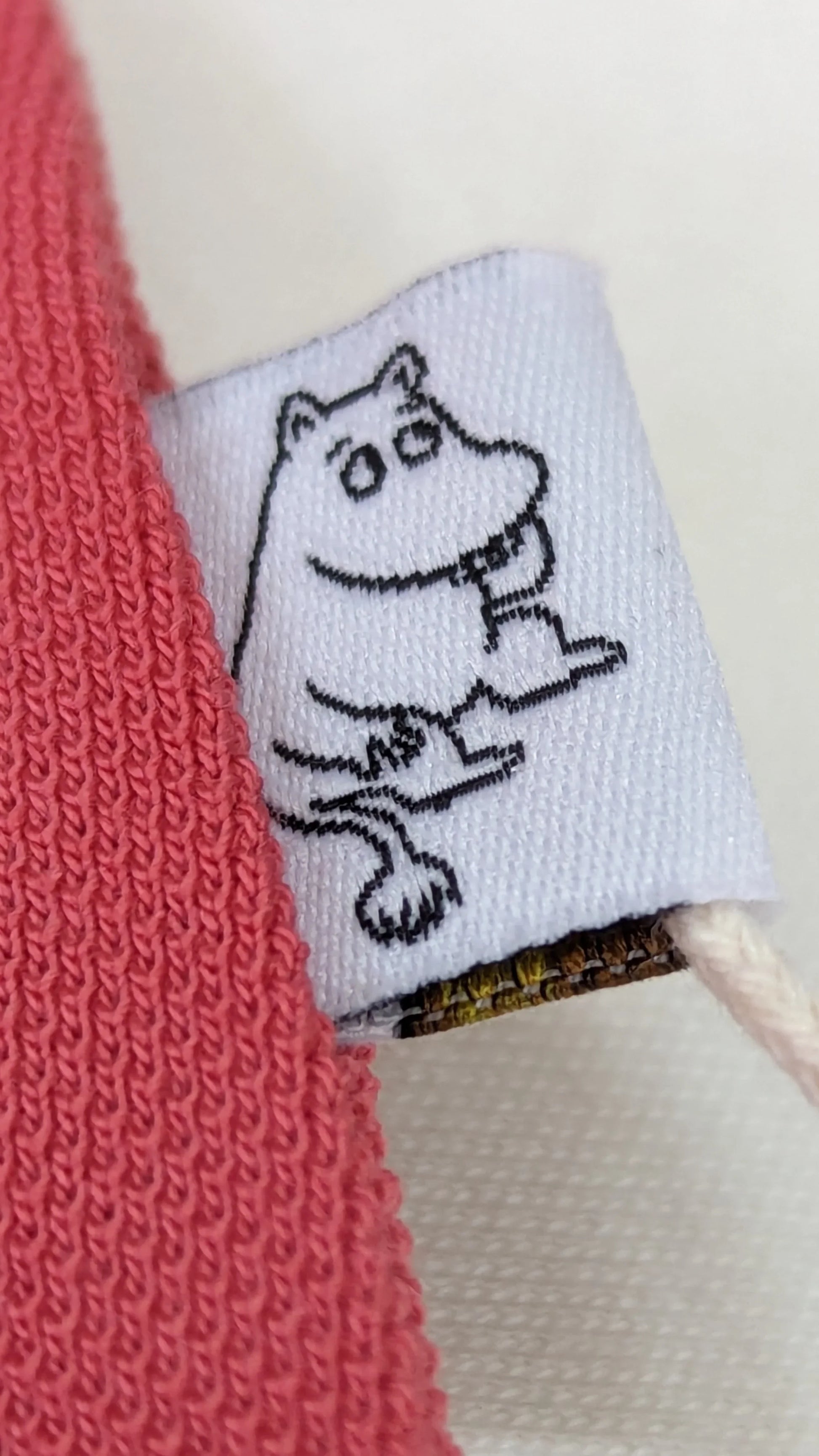 Vauva x Moomin Vauva x Moomin - Baby Girl Thingumy & Bob Embroidered Short Sleeves Romper - Red Romper
