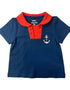 Baby Sailor Style T-Shirt & Shorts Set