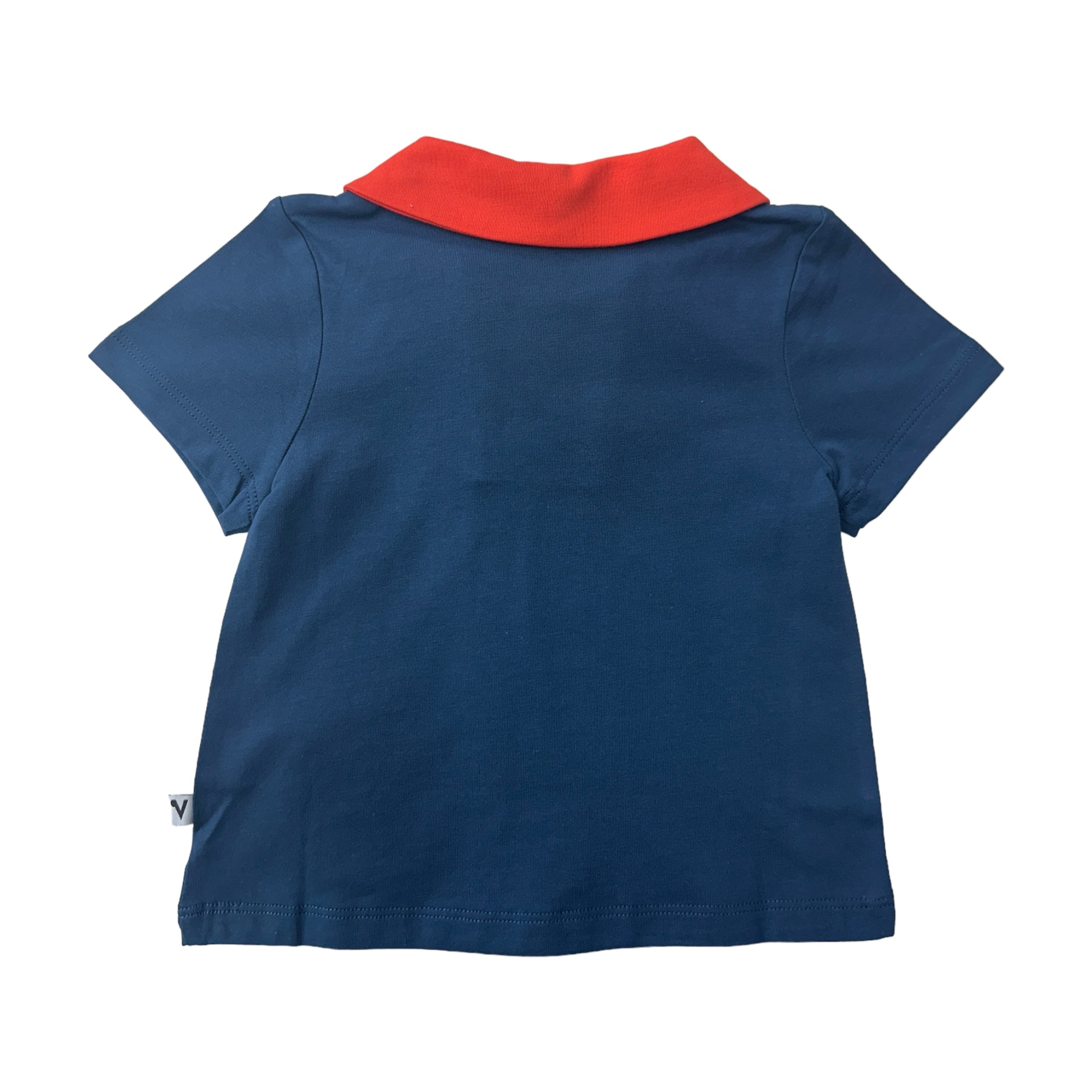 VAUVA Vauva SS24 - Baby Sailor Style T-Shirt &amp; Shorts Set Combination Clothes Set