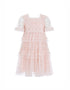 Polka Dot Smocked Kid Dress