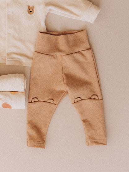 Leggings With Teddy Ears Rib (GOTS)