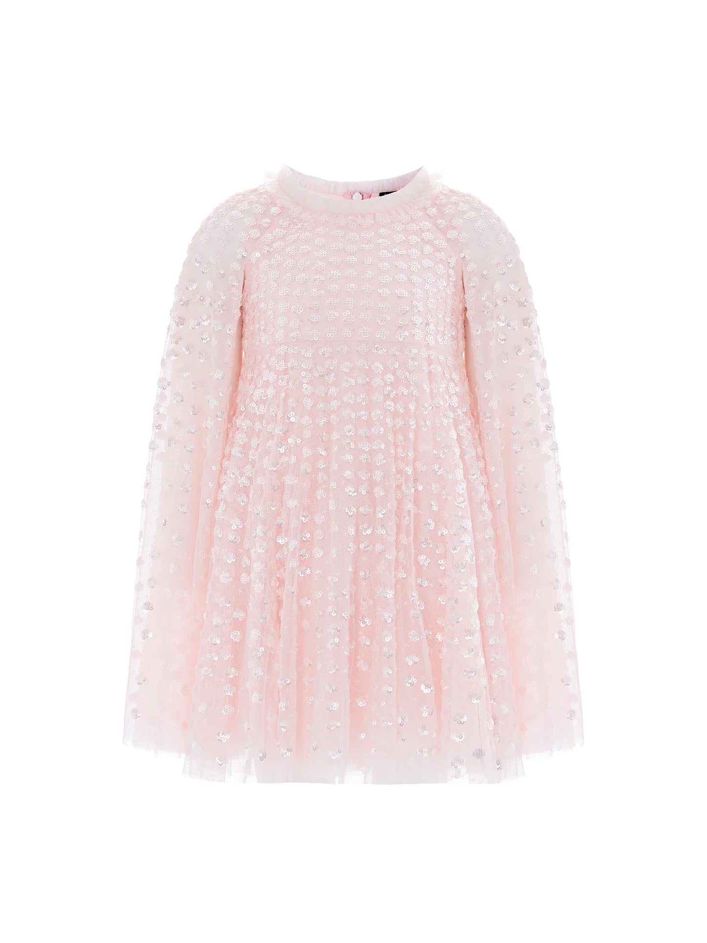 Raindrop Cape Kids Dress