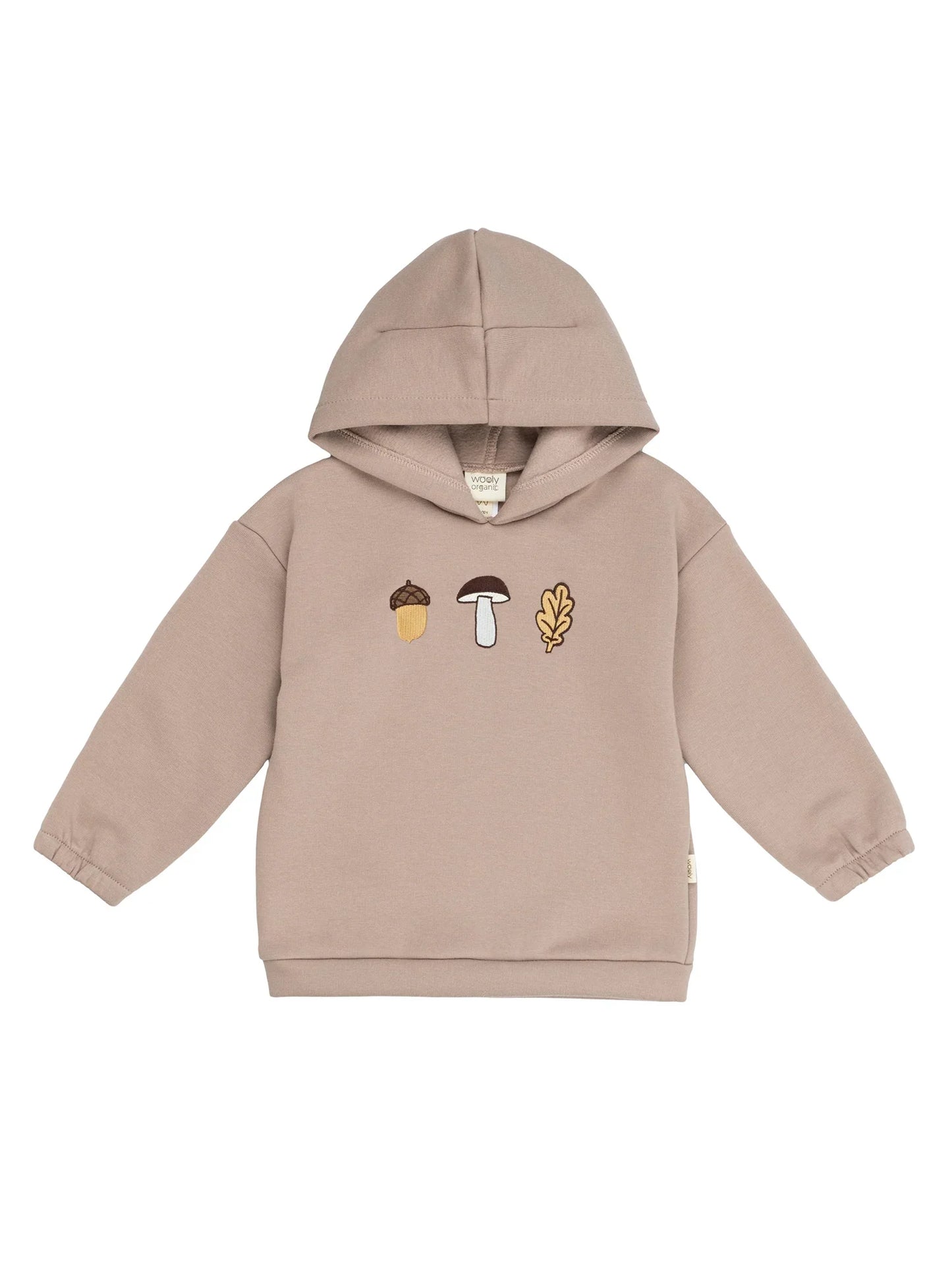 Embroidered Nature Hoodie (GOTS)
