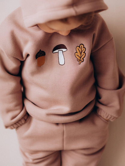 Embroidered Nature Hoodie (GOTS)