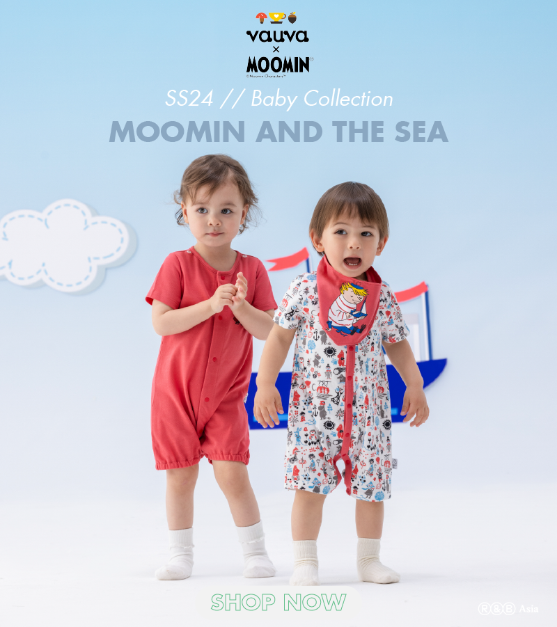 My Little Korner - Vauva x Moomin SS24 12% off - mobile banner
