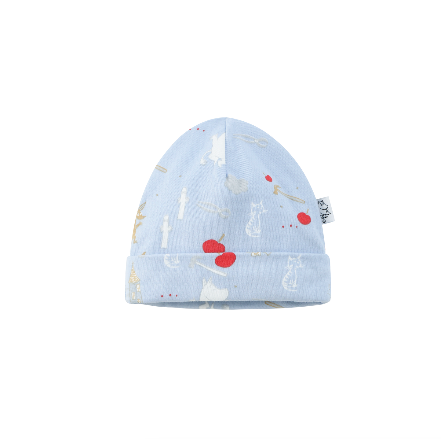 Vauva x Moomin Vauva x Moomin FW23 - Baby Boys Moomin Print Cotton Hat (Folk Blue) Hat