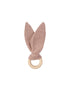 Muslin Ears With Wooden Ring (GOTS)
